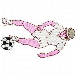 Football Embroidery Design 12 Football Embroidery Design 12